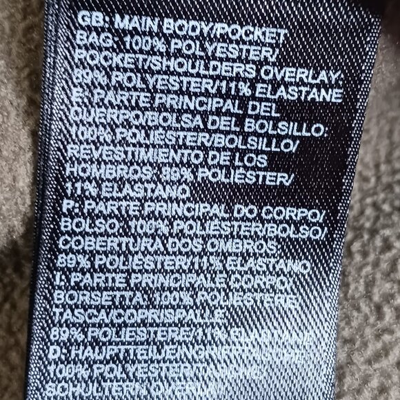 The North Face Blaze 1/2 Zip Heather Brown Gray Pullover Men's size L Jacket - Picture 7 of 12